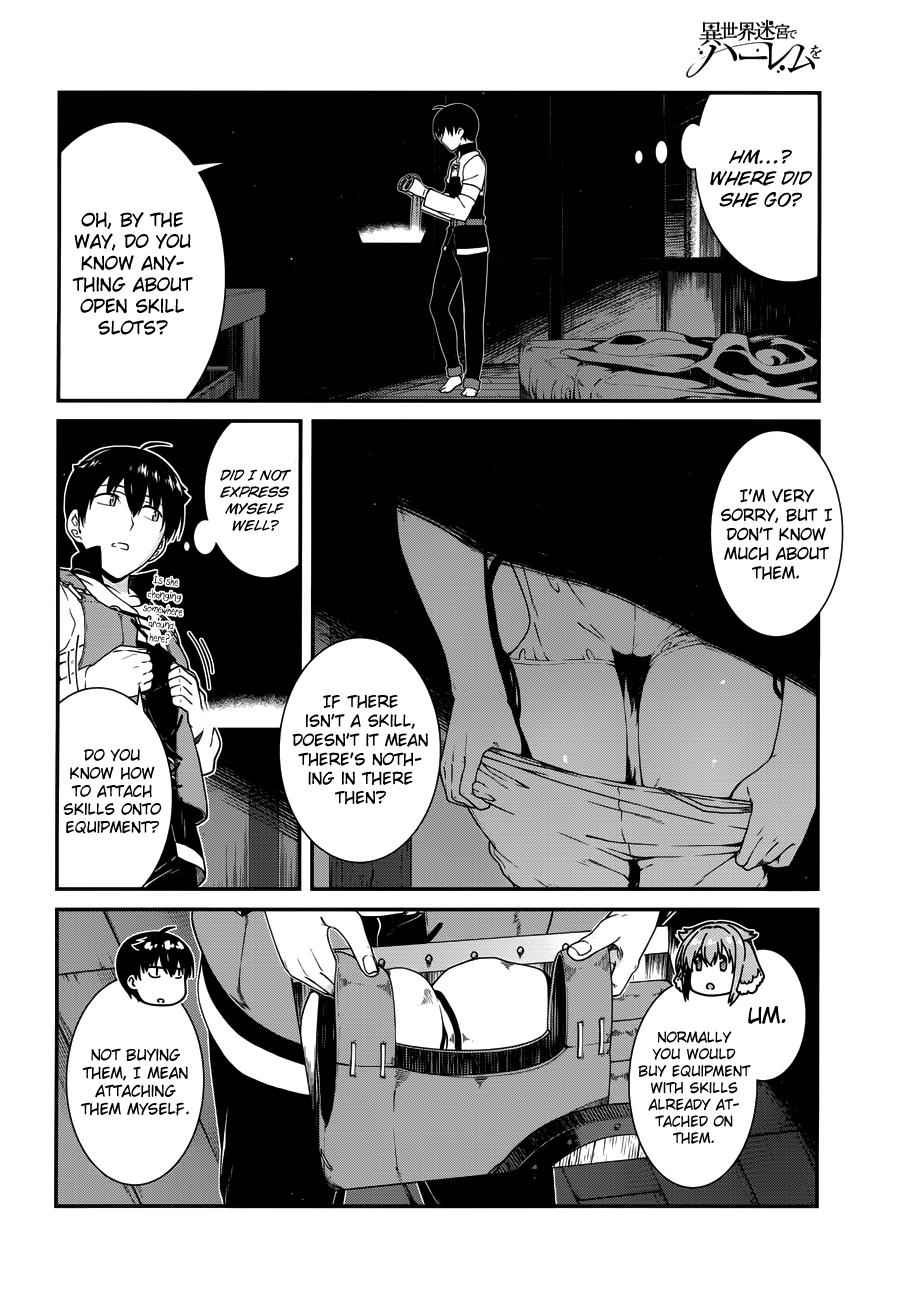 Isekai Meikyuu de Harem o Chap 7 - Next Chap 8