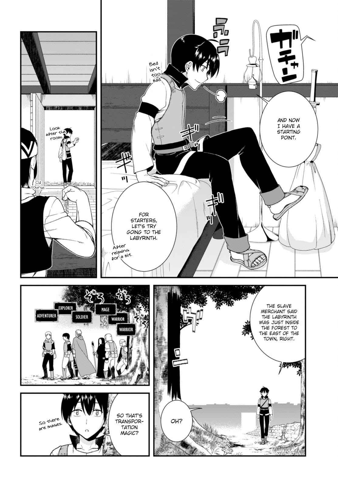 Isekai Meikyuu de Harem o Chap 4.1 - Next Chap 5.1