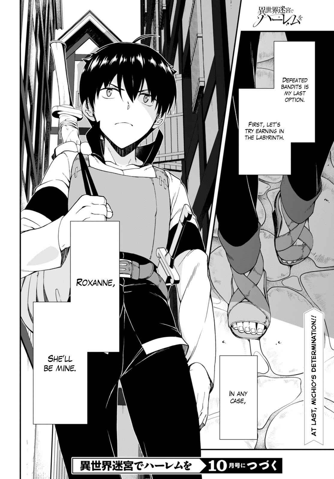 Isekai Meikyuu de Harem o Chap 3.2 - Next Chap 4.2