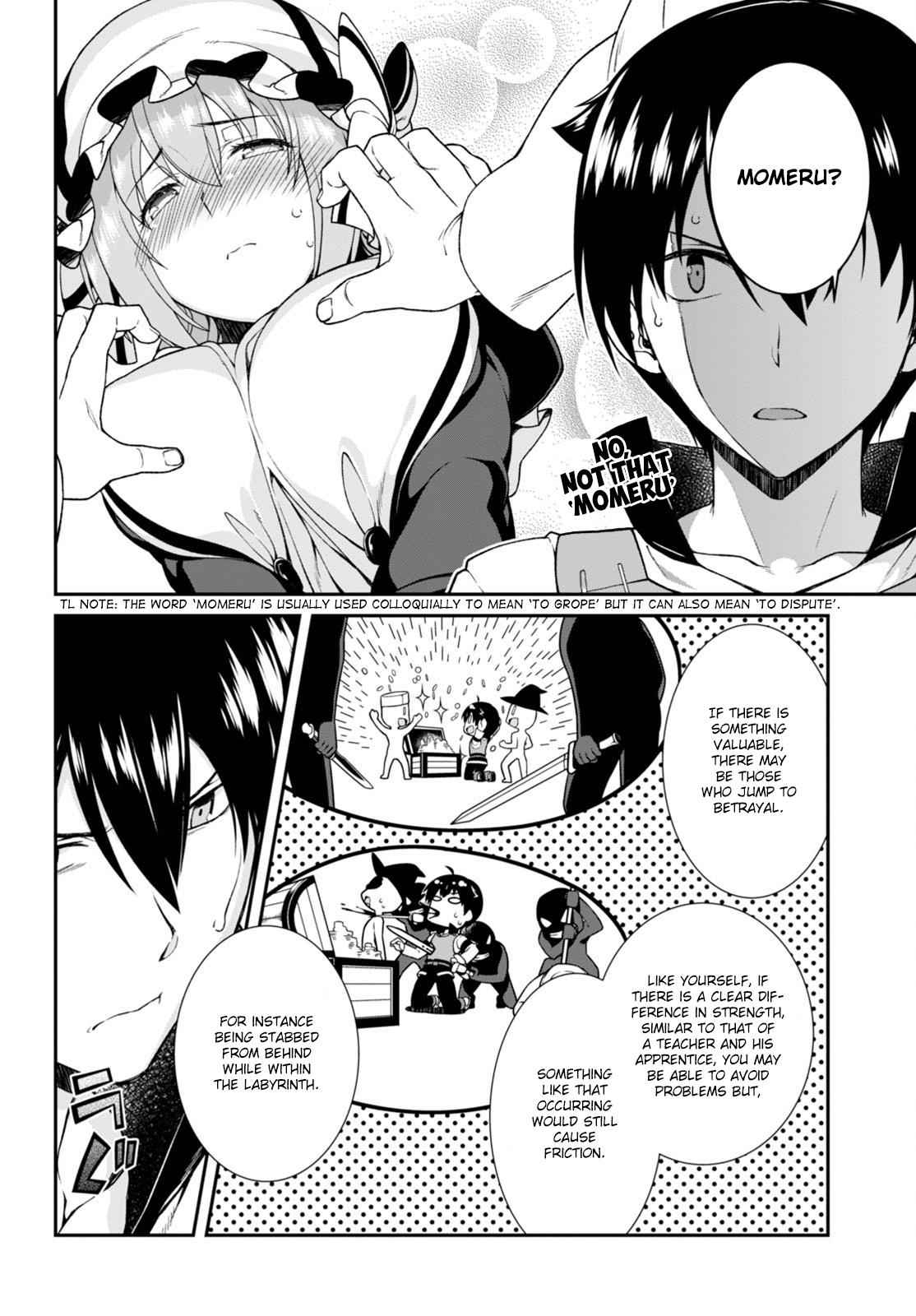 Isekai Meikyuu de Harem o Chap 3.2 - Next Chap 4.2