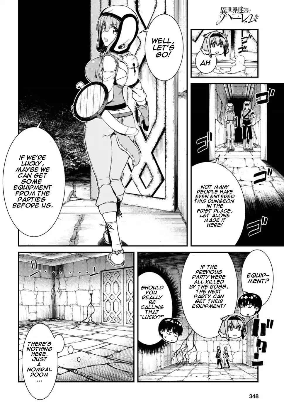 Isekai Meikyuu de Harem o Chap 17 - Next Chap 18