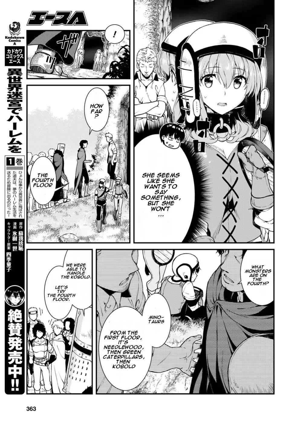 Isekai Meikyuu de Harem o Chap 17 - Next Chap 18