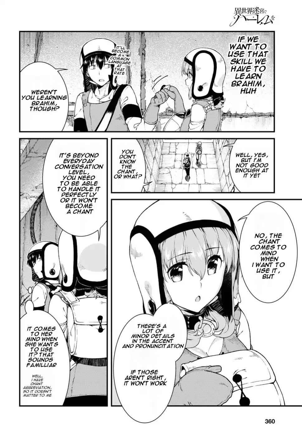 Isekai Meikyuu de Harem o Chap 17 - Next Chap 18