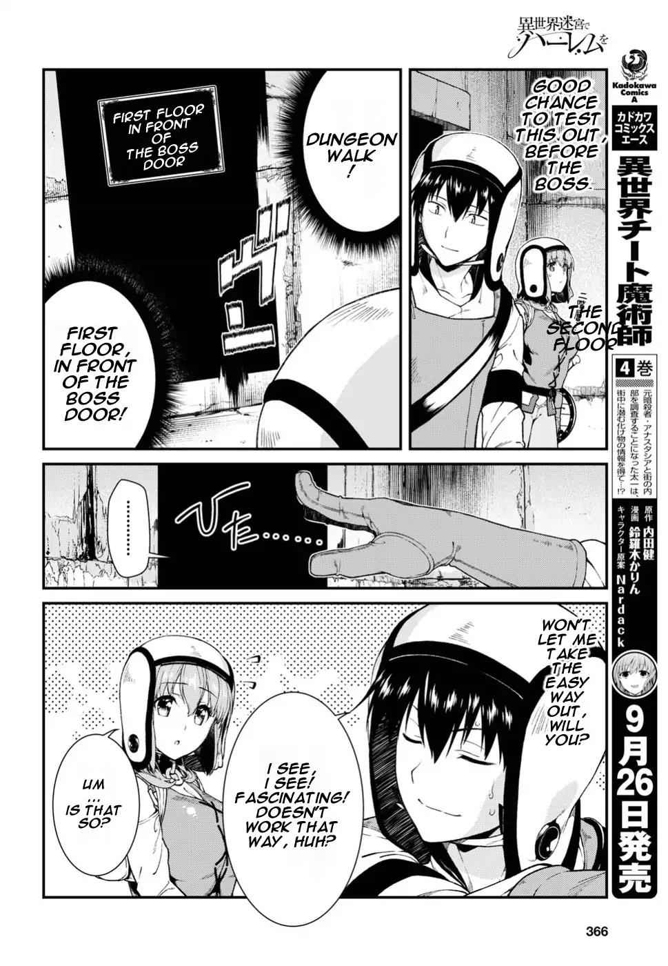 Isekai Meikyuu de Harem o Chap 17 - Next Chap 18