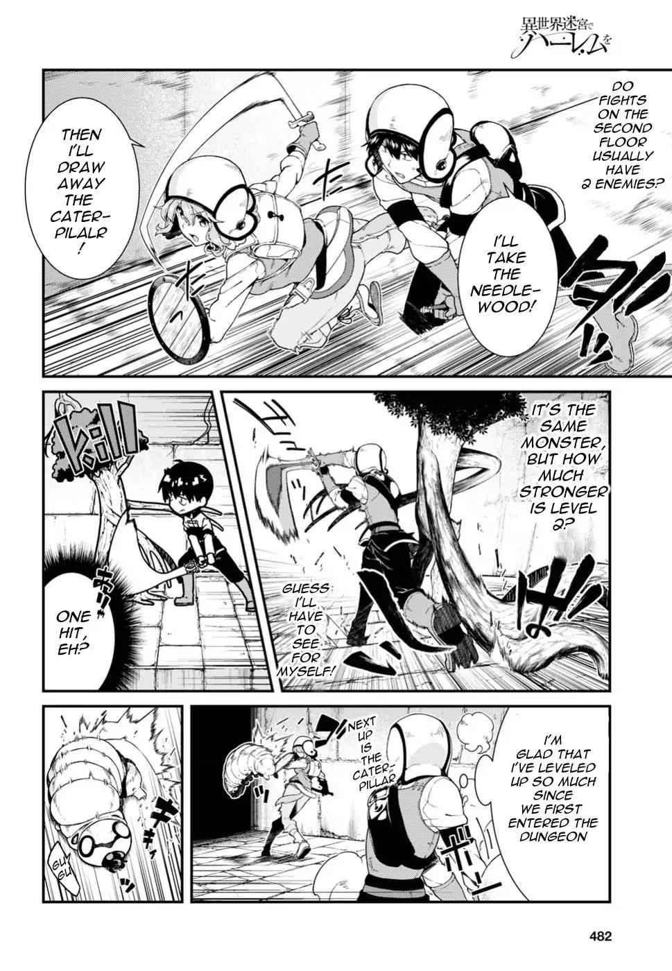 Isekai Meikyuu de Harem o Chap 18 - Next Chap 19