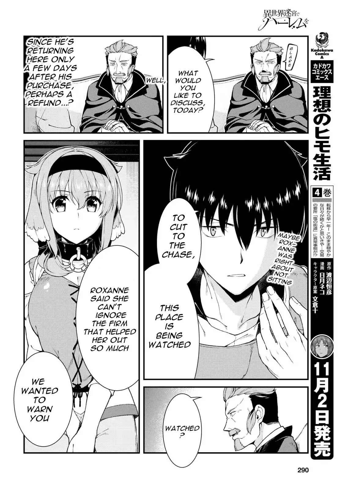 Isekai Meikyuu de Harem o Chap 19 - Next Chap 20