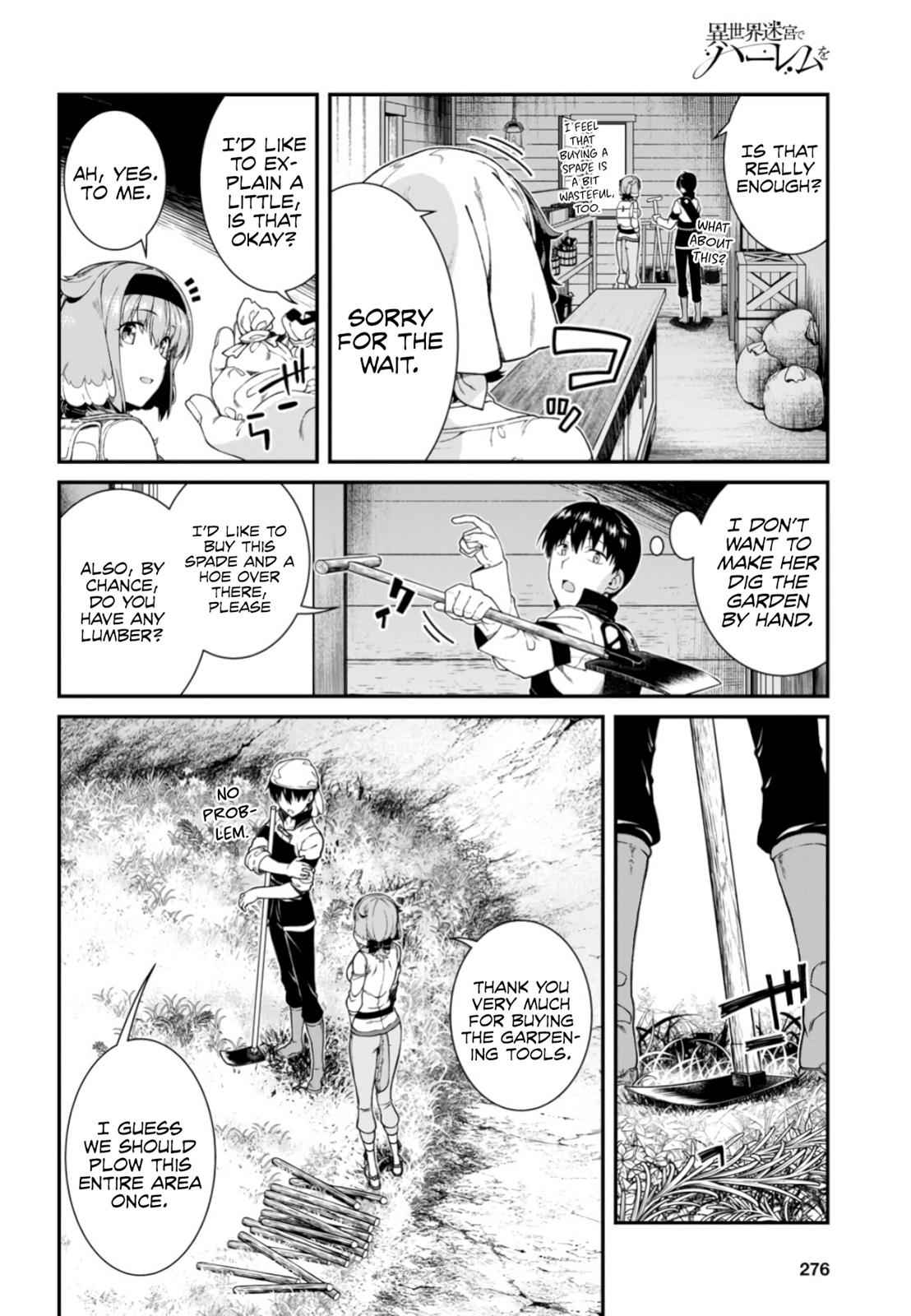 Isekai Meikyuu de Harem o Chap 27 - Next Chap 28