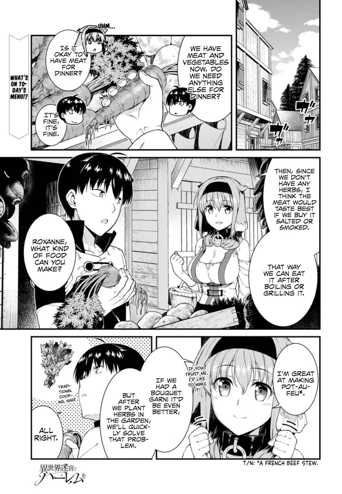 Isekai Meikyuu de Harem o Chap 27 - Next Chap 28