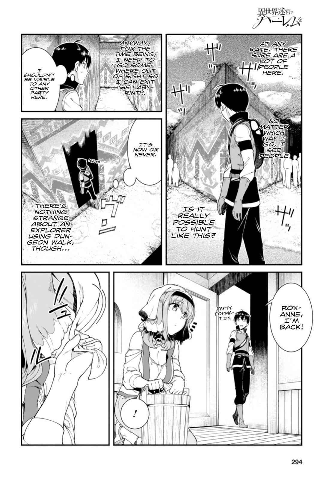 Isekai Meikyuu de Harem o Chap 26 - Next Chap 27