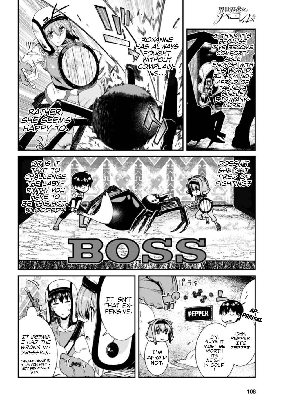 Isekai Meikyuu de Harem o Chap 28 - Next Chap 29