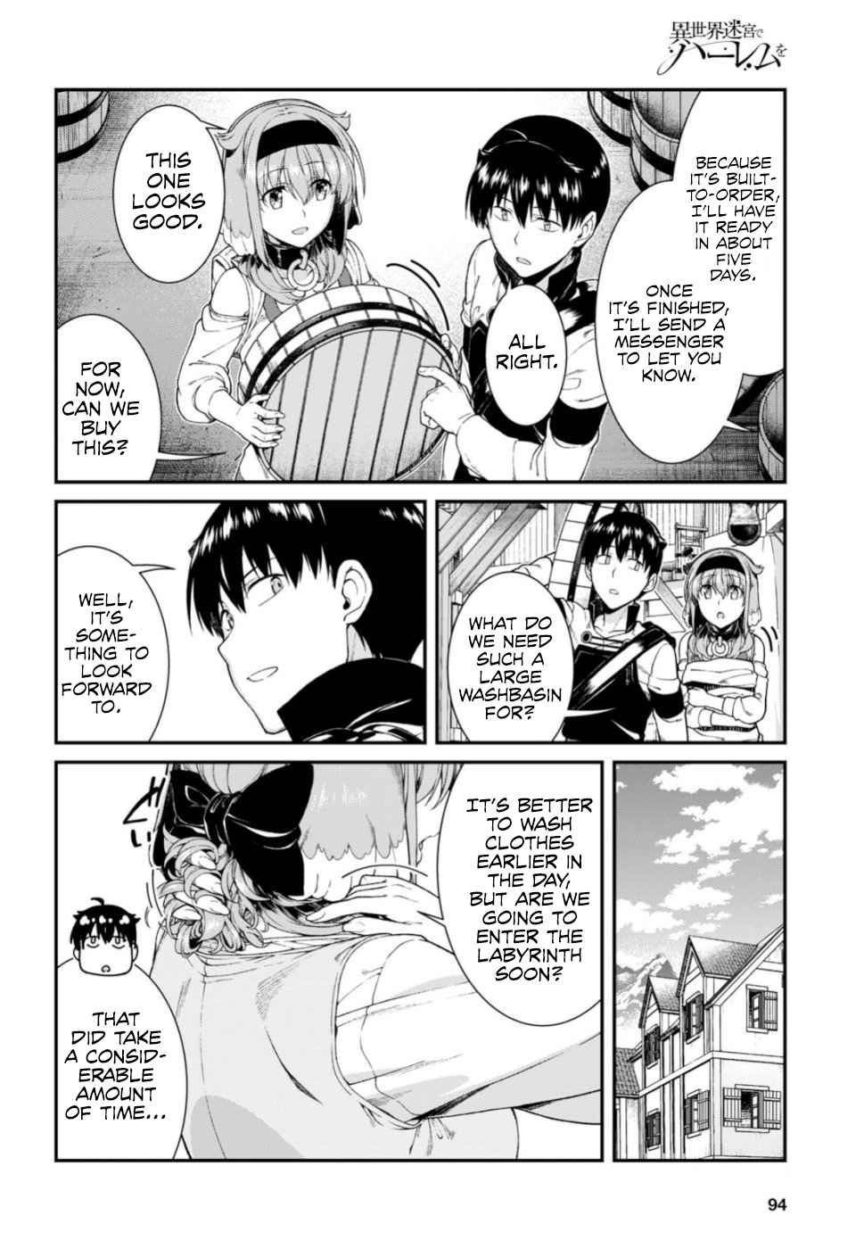 Isekai Meikyuu de Harem o Chap 28 - Next Chap 29