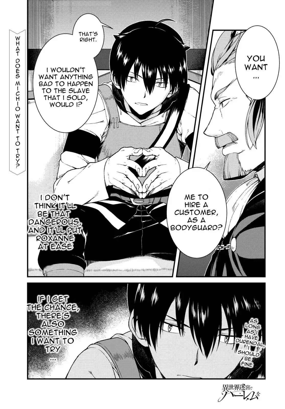 Isekai Meikyuu de Harem o Chap 20 - Next Chap 21