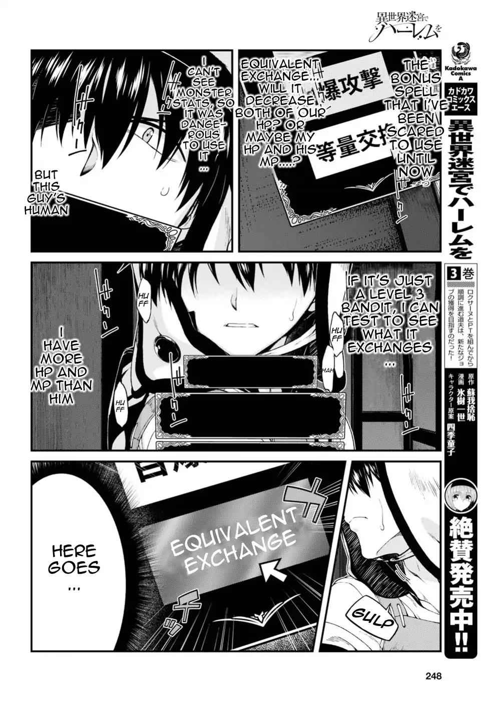 Isekai Meikyuu de Harem o Chap 21 - Next Chap 22