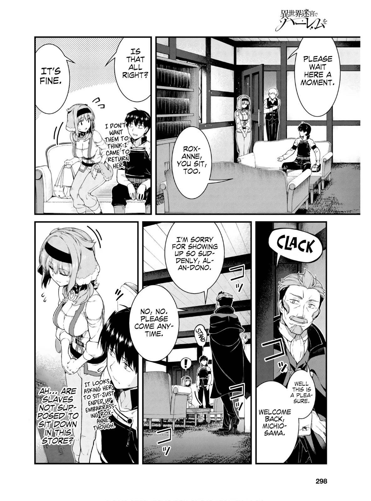 Isekai Meikyuu de Harem o Chap 37 - Next Chap 38