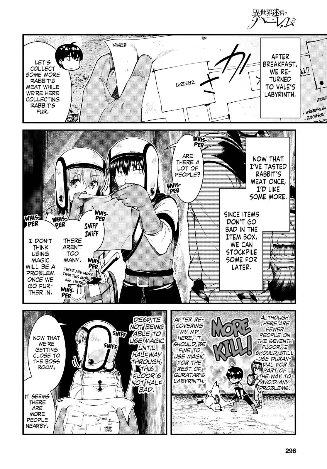 Isekai Meikyuu de Harem o Chap 34 - Next Chap 35