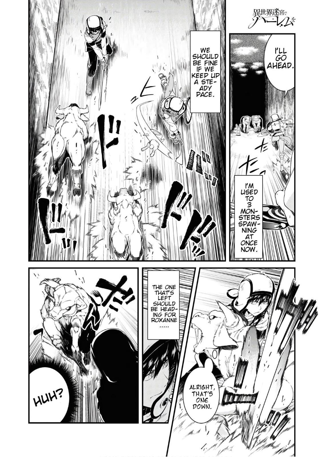 Isekai Meikyuu de Harem o Chap 36 - Next Chap 37