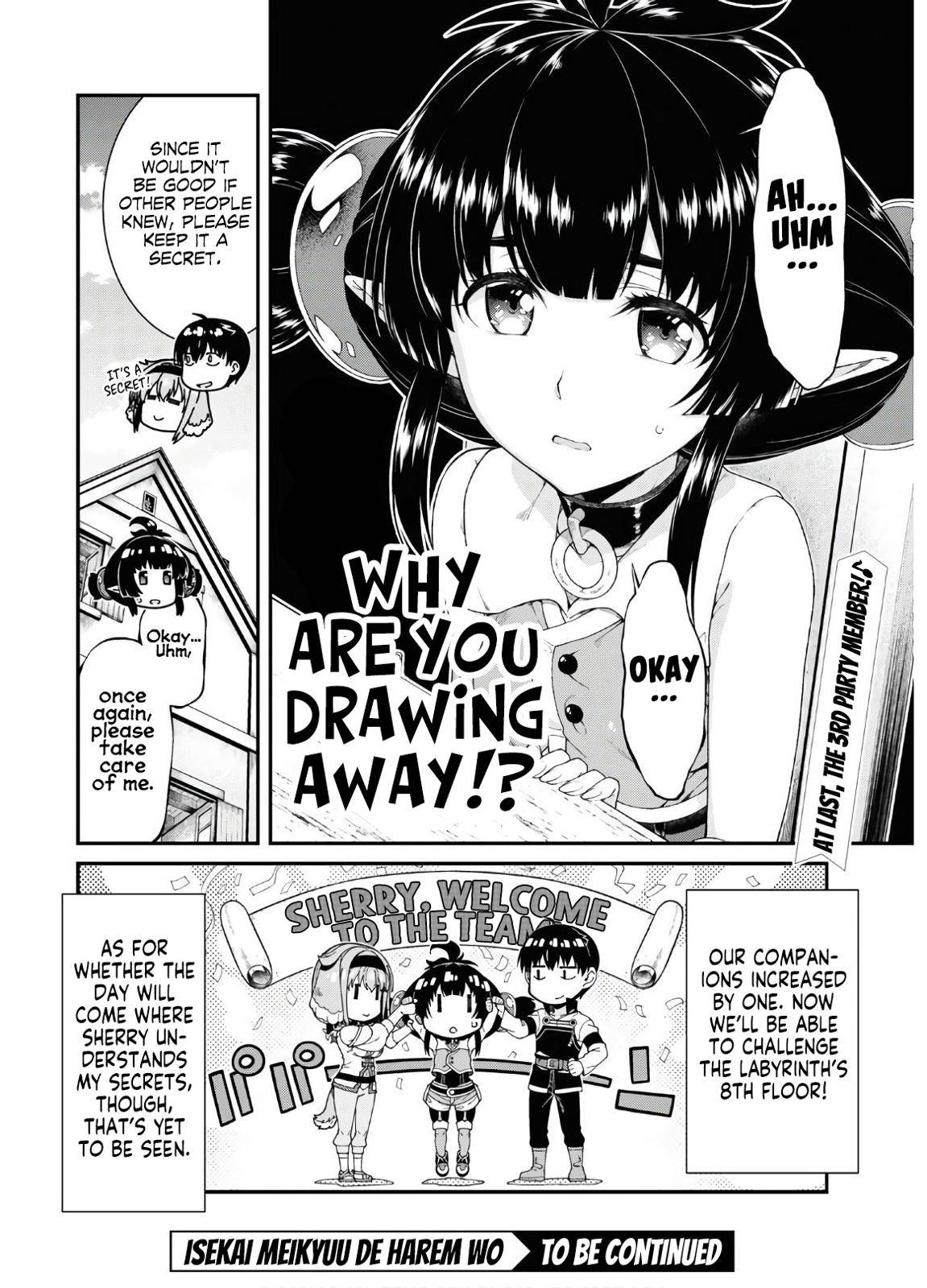 Isekai Meikyuu de Harem o Chap 38 - Next Chap 39