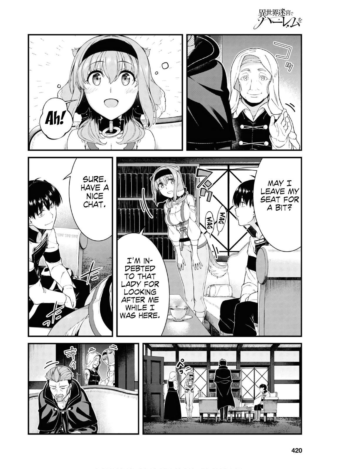 Isekai Meikyuu de Harem o Chap 38 - Next Chap 39