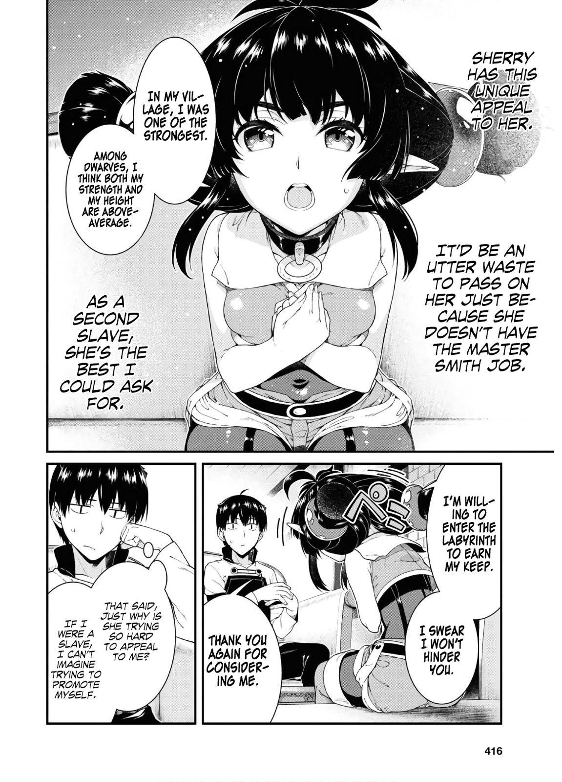 Isekai Meikyuu de Harem o Chap 38 - Next Chap 39