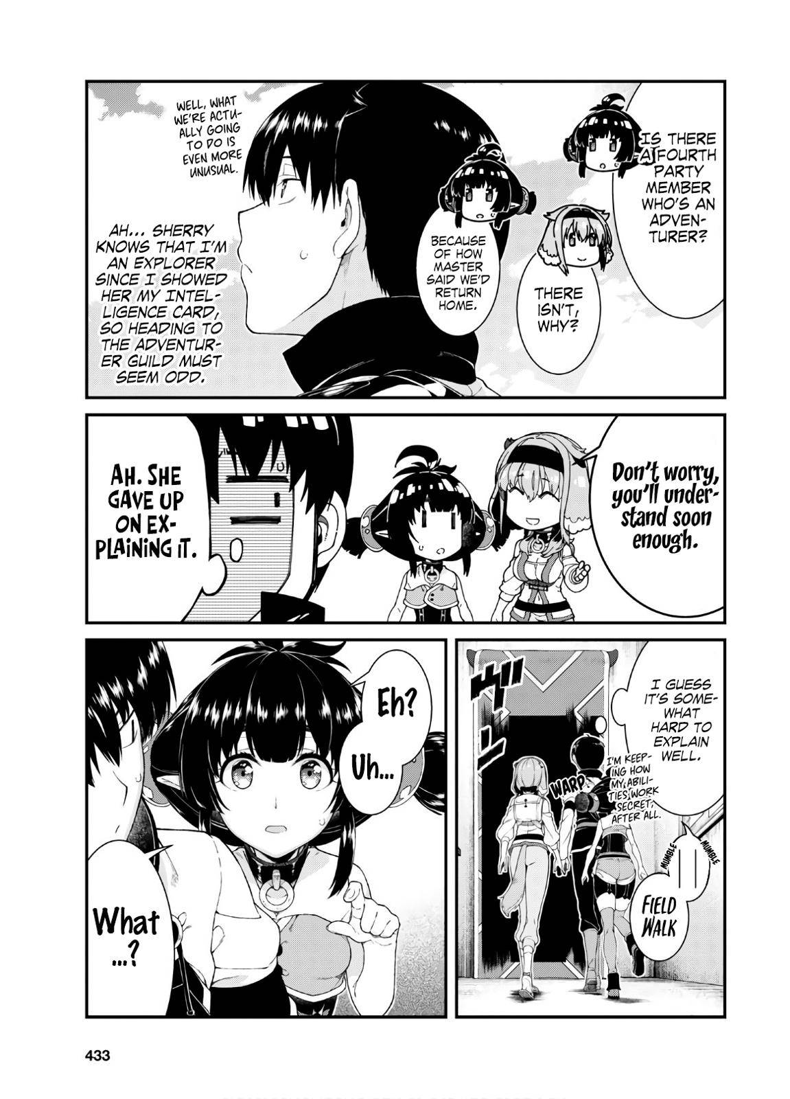 Isekai Meikyuu de Harem o Chap 38 - Next Chap 39