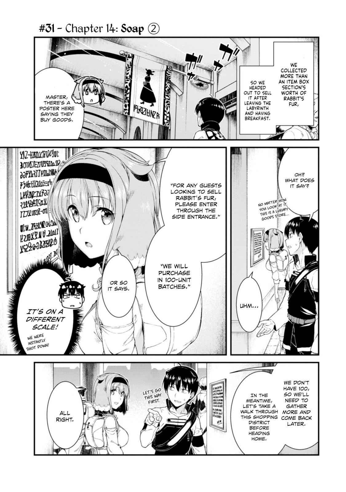 Isekai Meikyuu de Harem o Chap 31 - Next Chap 32