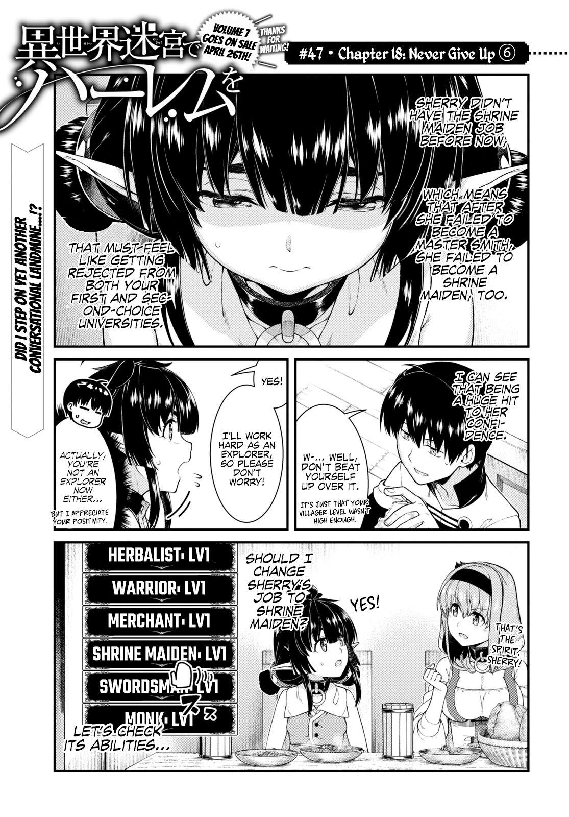 Isekai Meikyuu de Harem o Chap 47 - Next Chap 48