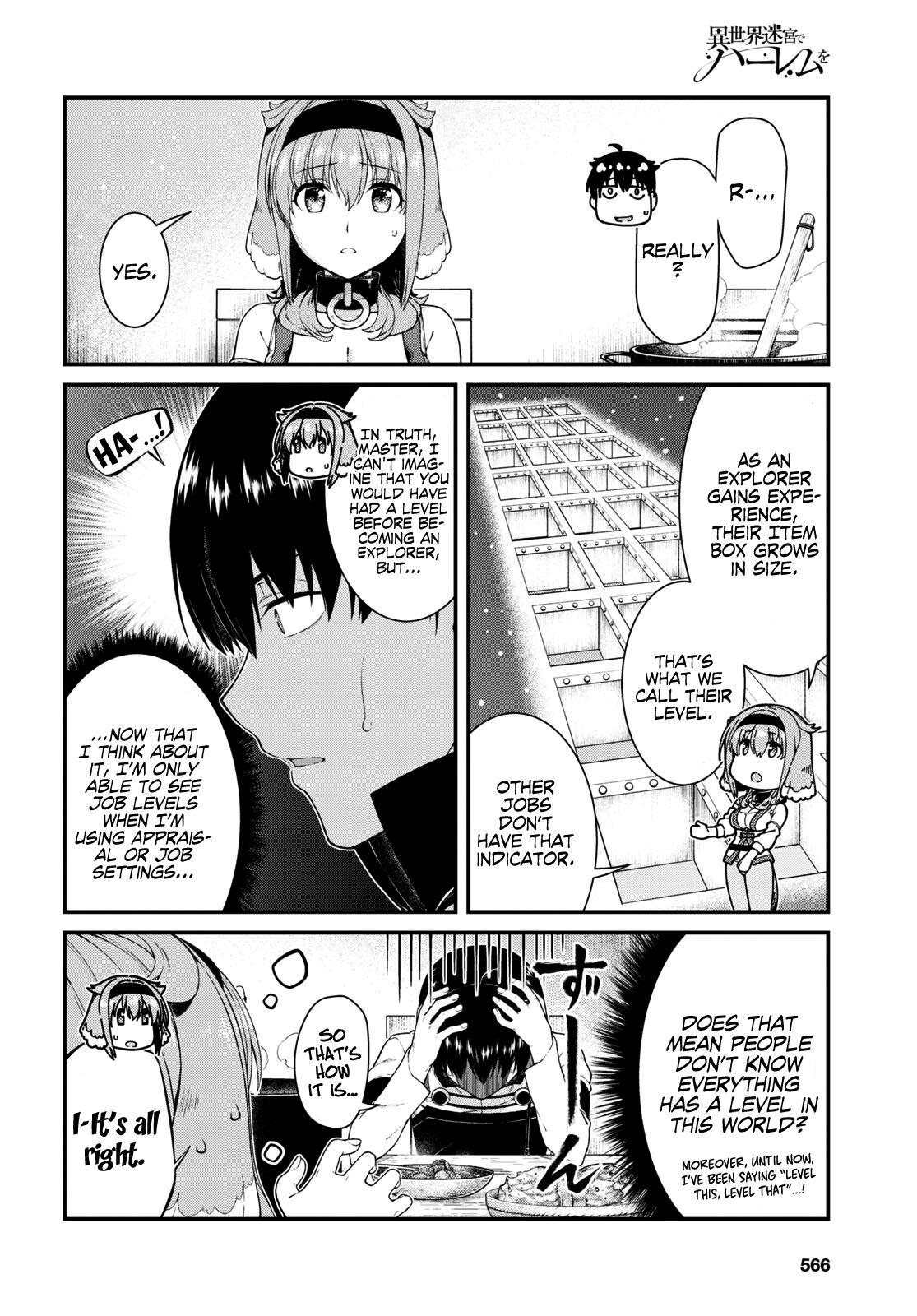 Isekai Meikyuu de Harem o Chap 47 - Next Chap 48