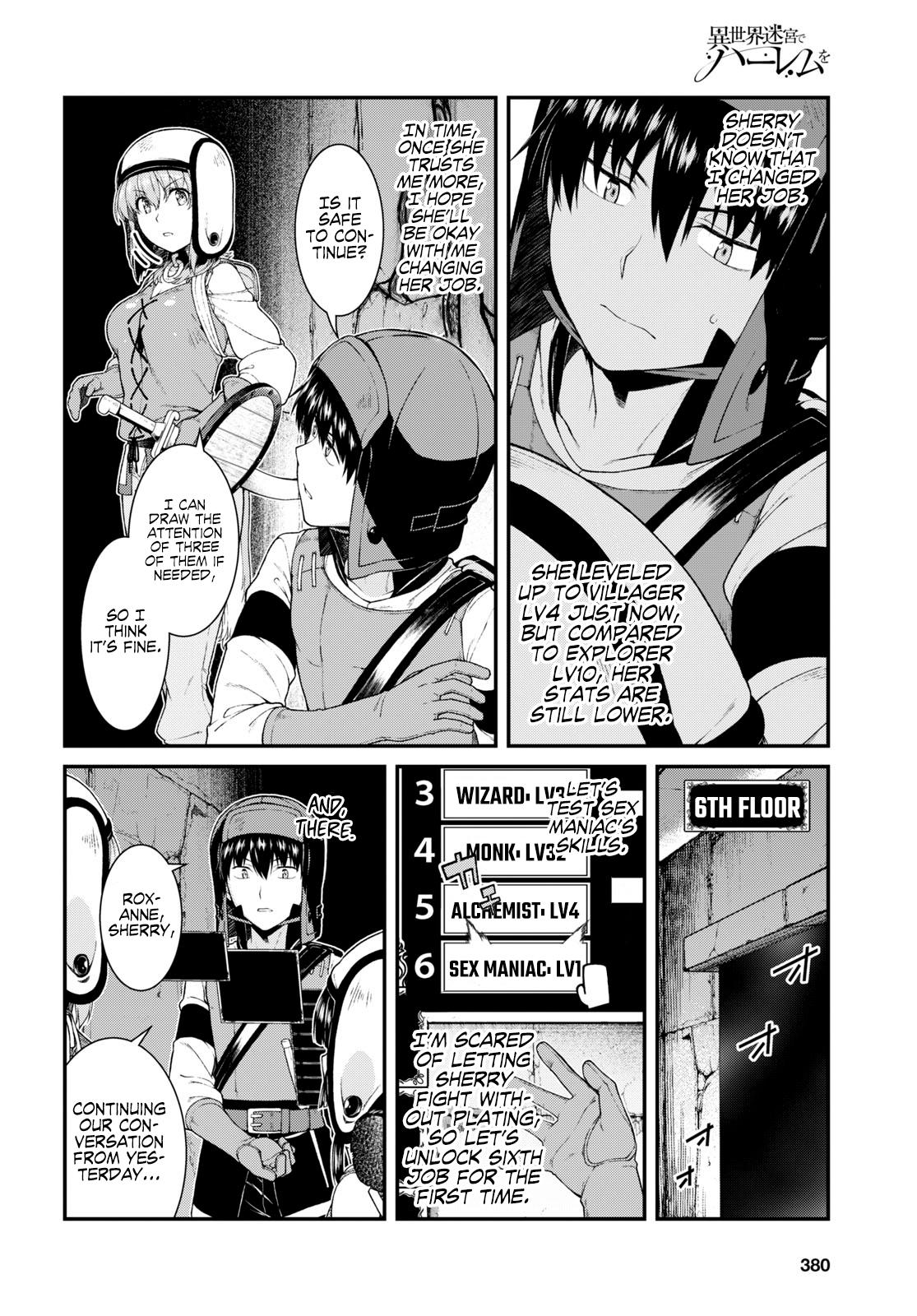 Isekai Meikyuu de Harem o Chap 46 - Next Chap 47