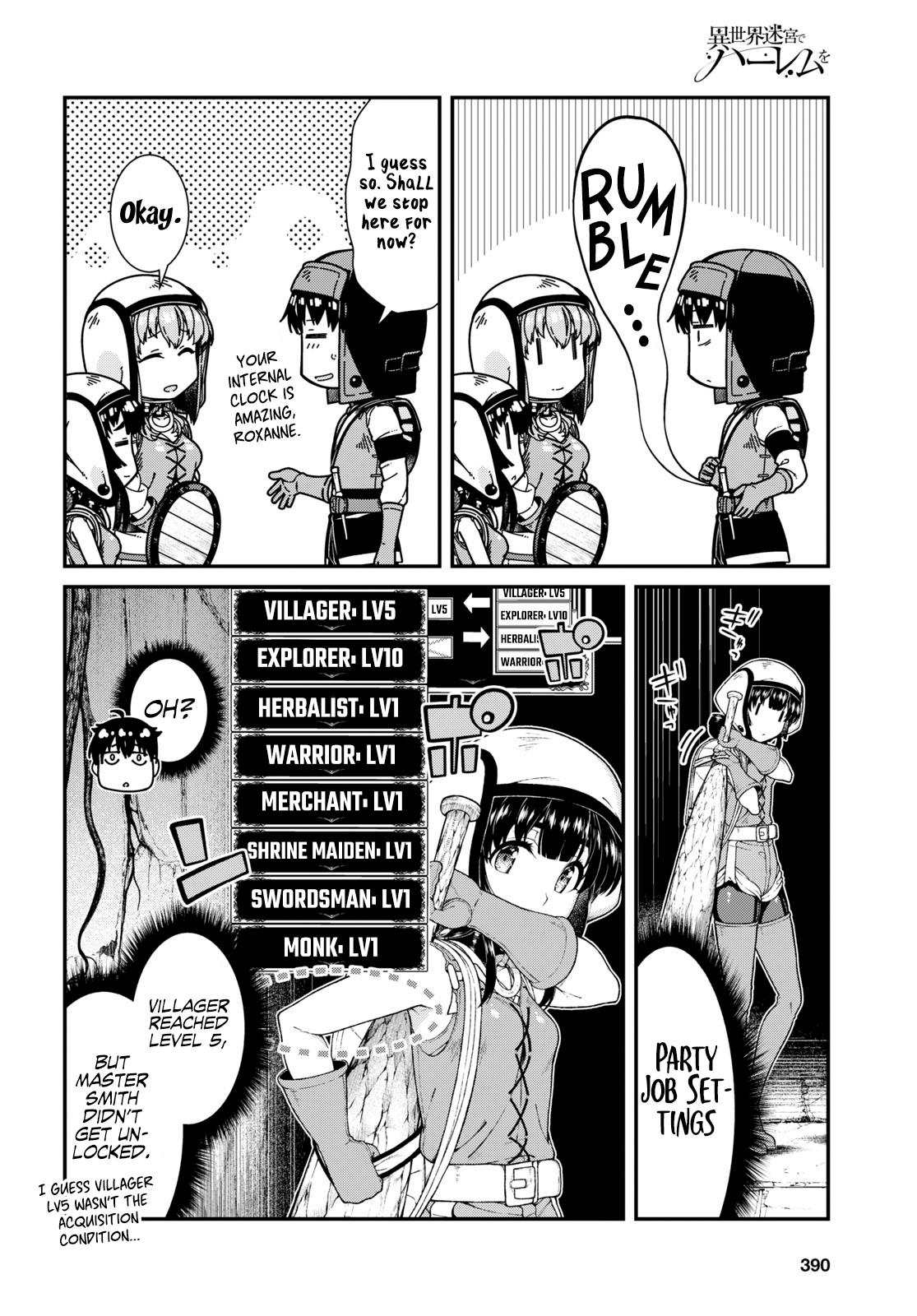 Isekai Meikyuu de Harem o Chap 46 - Next Chap 47