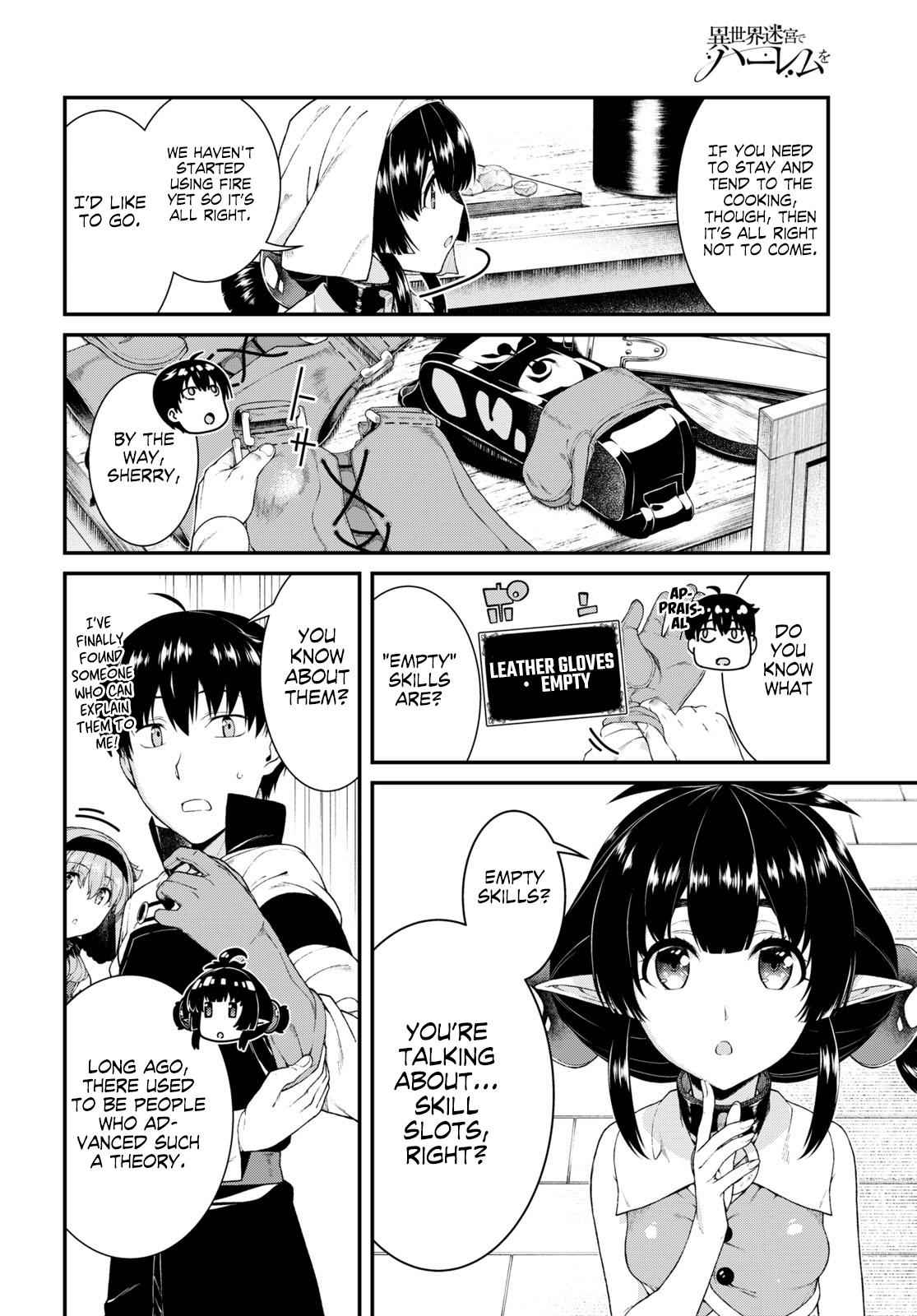Isekai Meikyuu de Harem o Chap 40 - Next Chap 41