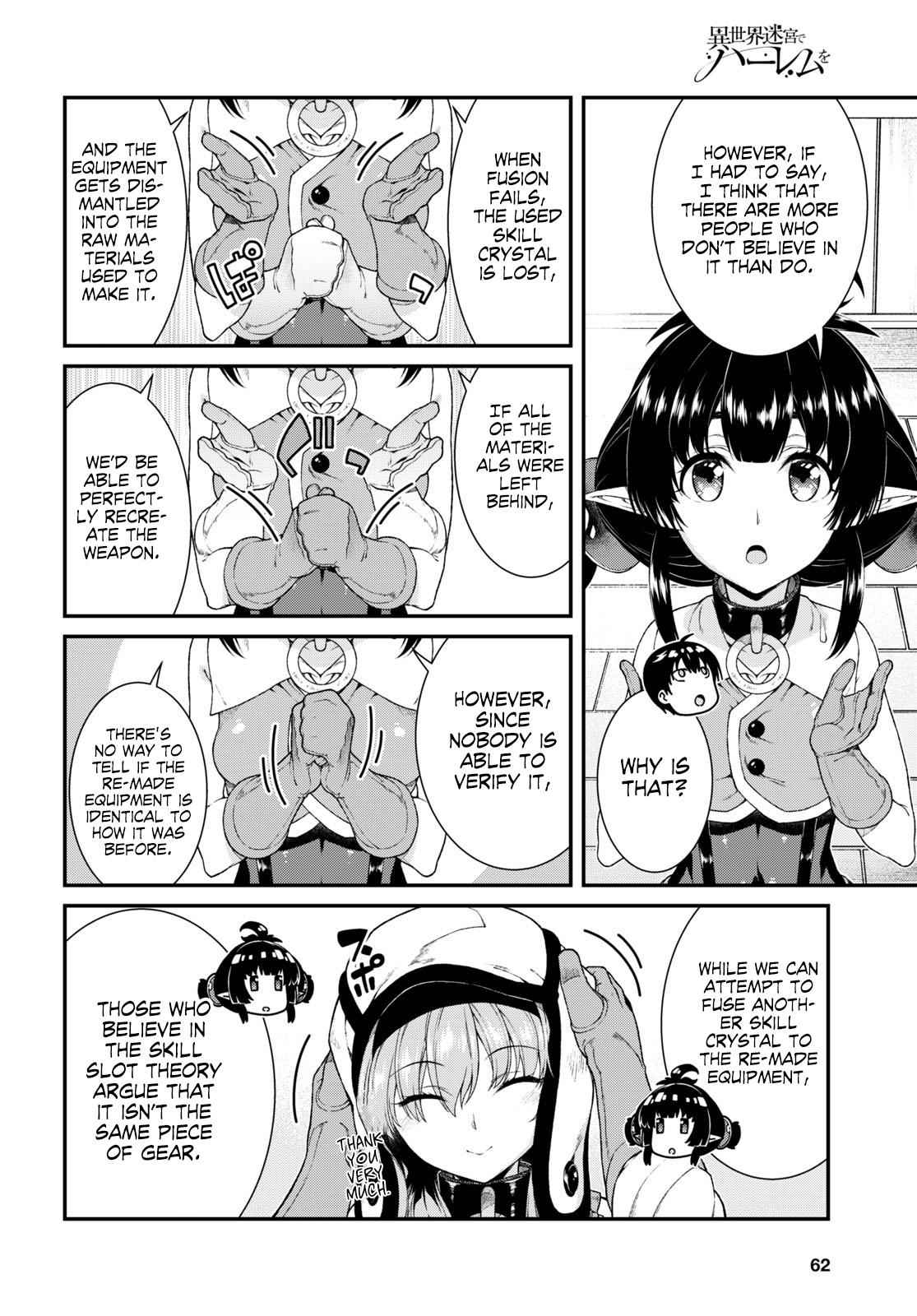Isekai Meikyuu de Harem o Chap 40 - Next Chap 41