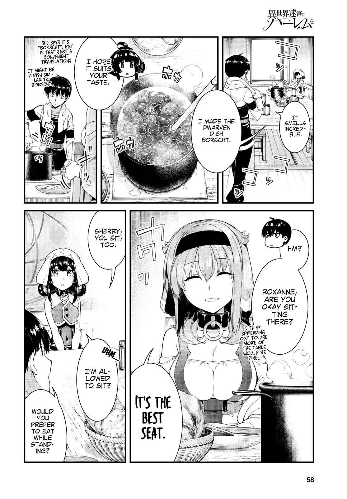 Isekai Meikyuu de Harem o Chap 41 - Next Chap 42