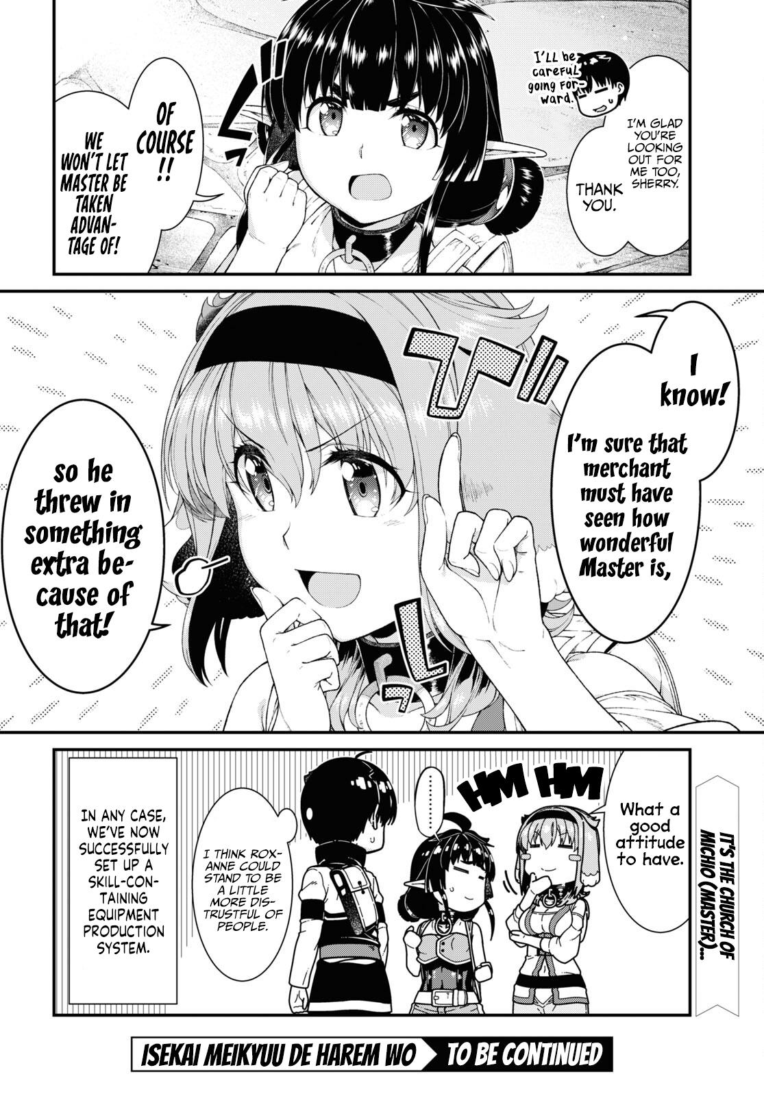 Isekai Meikyuu de Harem o Chap 57 - Next Chap 58