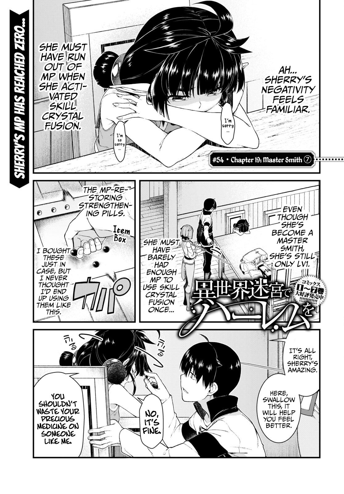 Isekai Meikyuu de Harem o Chap 54 - Next Chap 55