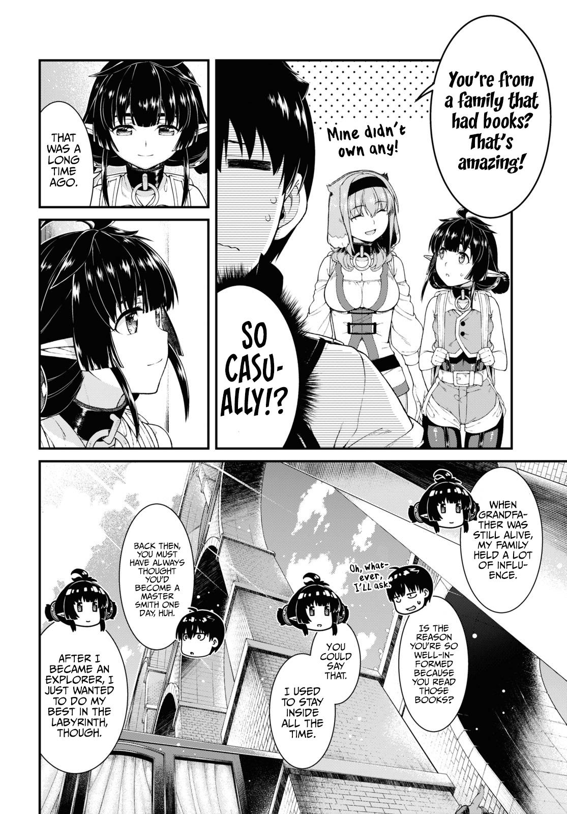 Isekai Meikyuu de Harem o Chap 56 - Next Chap 57