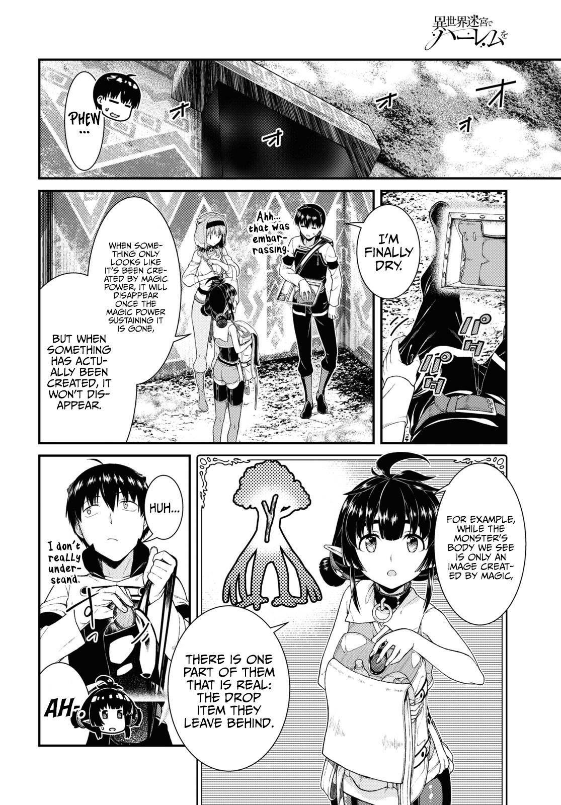 Isekai Meikyuu de Harem o Chap 56 - Next Chap 57