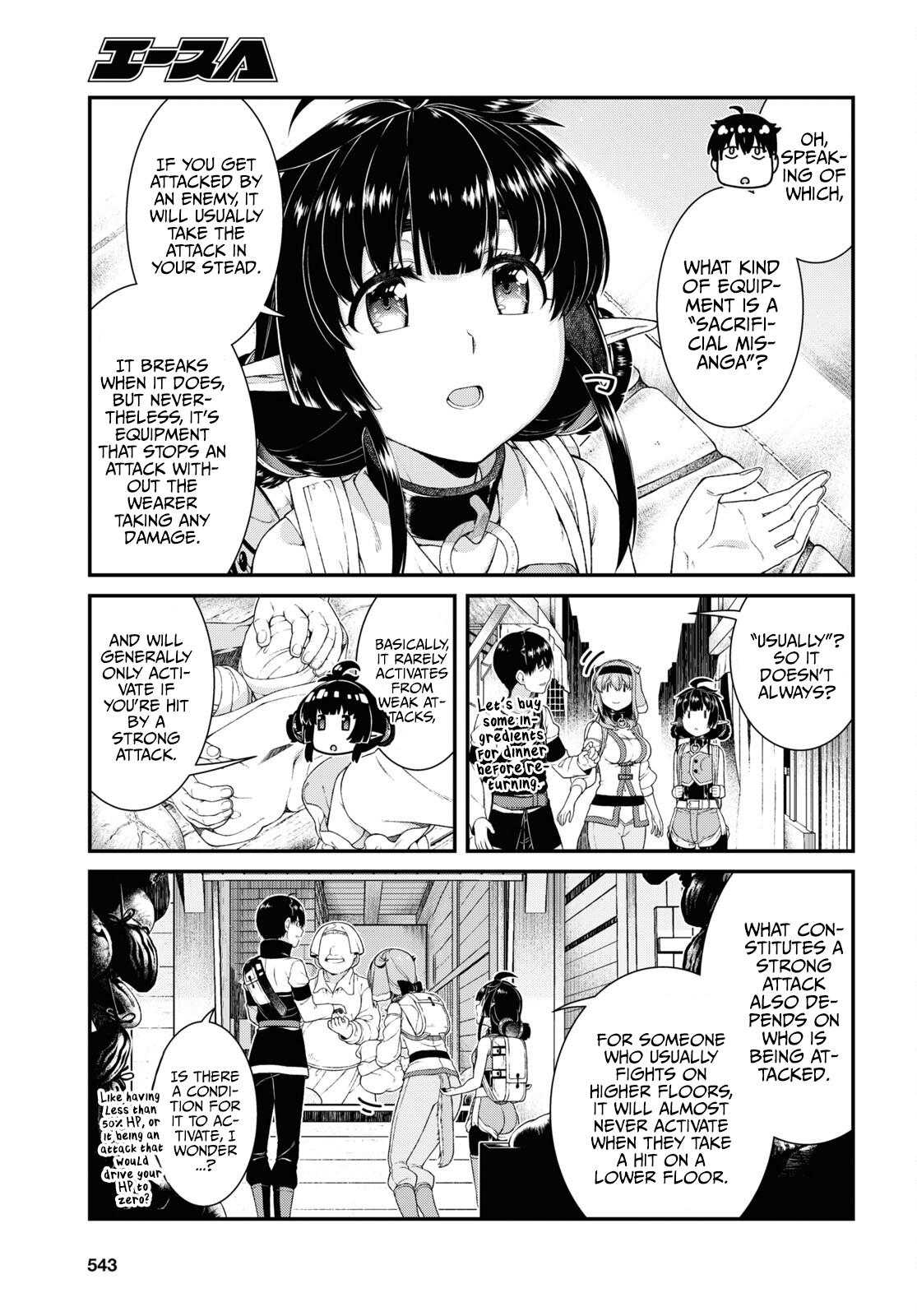 Isekai Meikyuu de Harem o Chap 58 - Next Chap 59