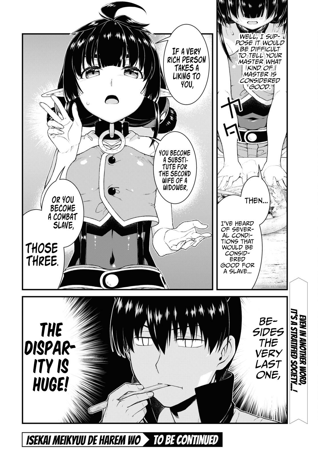 Isekai Meikyuu de Harem o Chap 59 - Next Chap 60