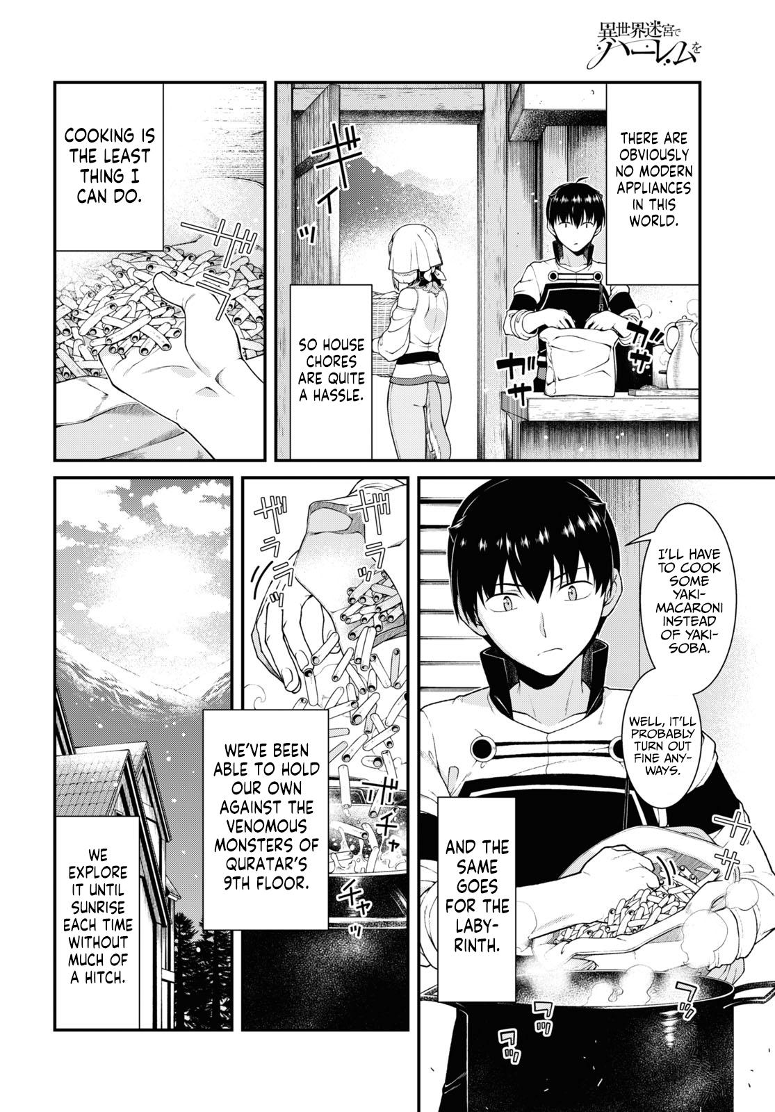 Isekai Meikyuu de Harem o Chap 69 - Next Chap 70