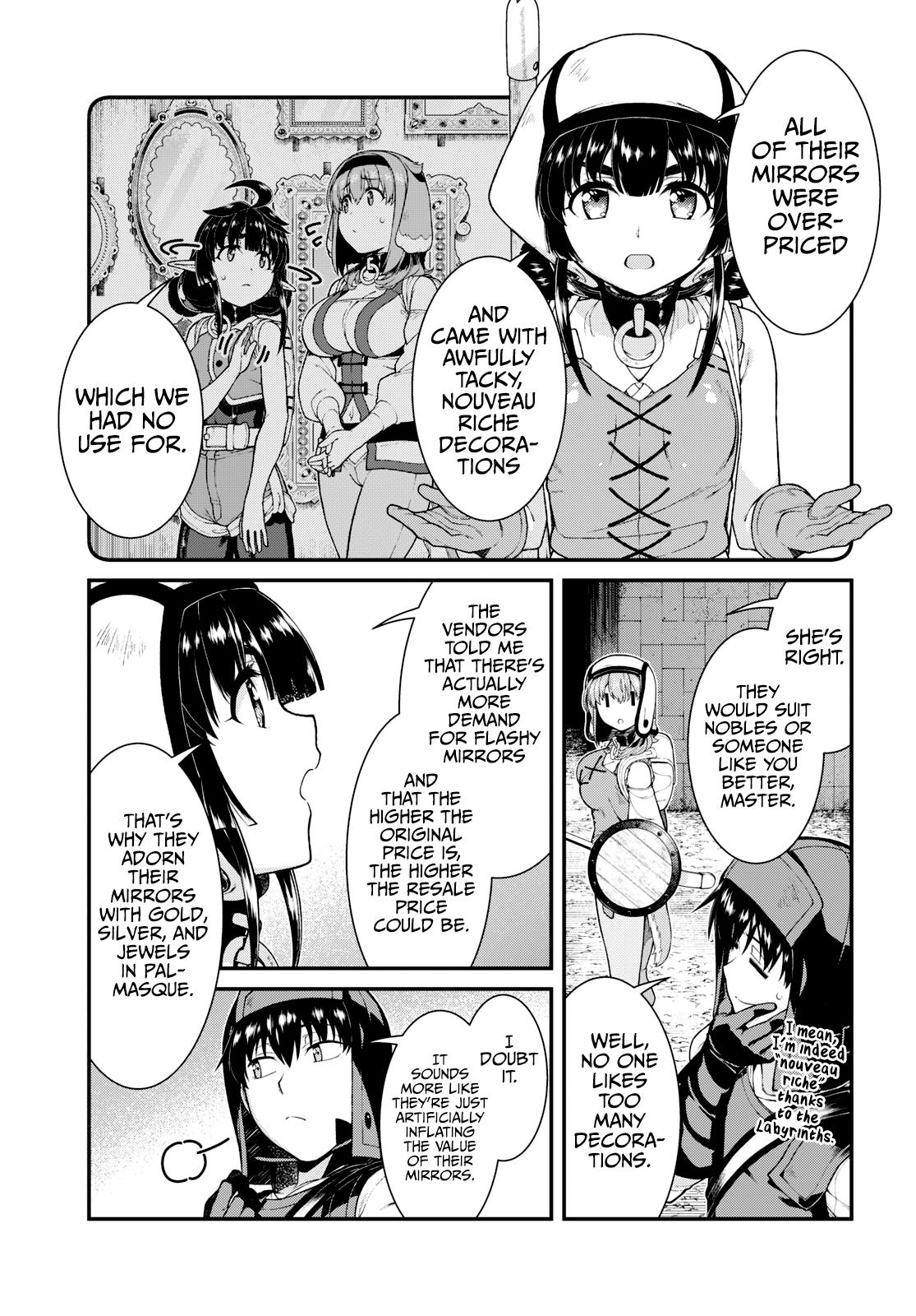 Isekai Meikyuu de Harem o Chap 78 - Next Chap 79