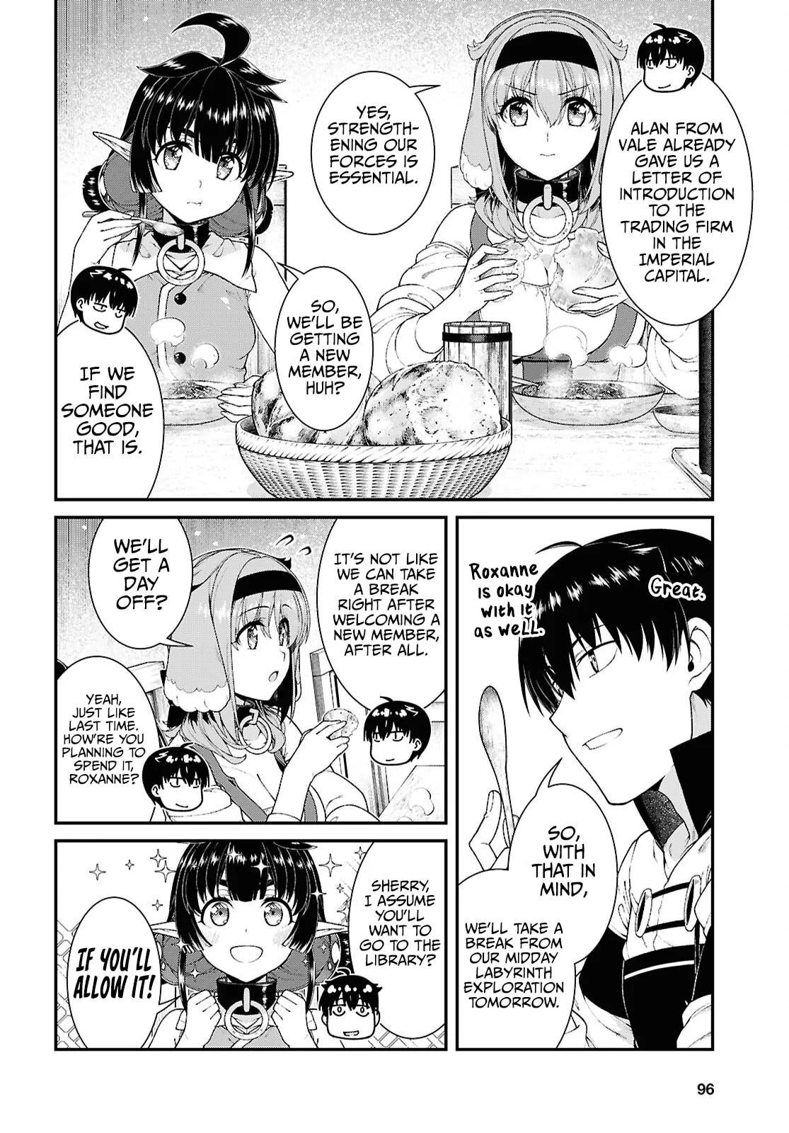Isekai Meikyuu de Harem o Chap 98 - Next Chap 99