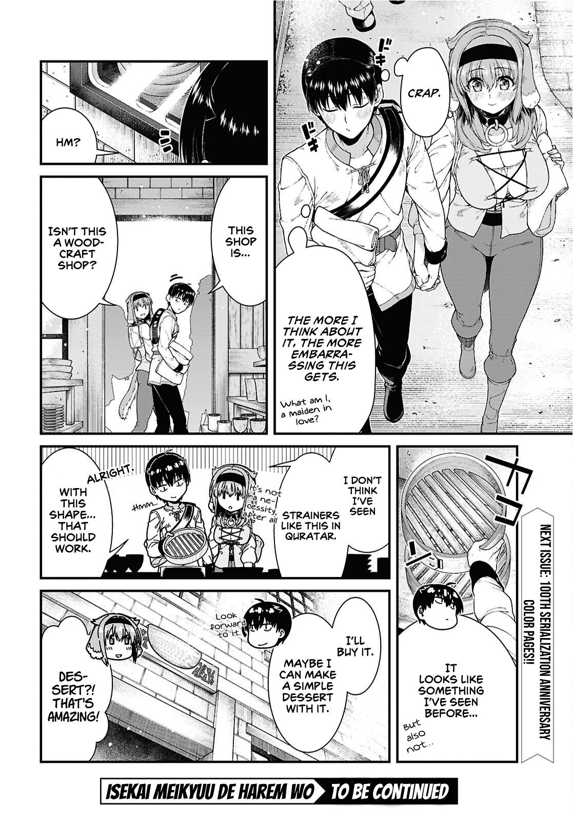 Isekai Meikyuu de Harem o Chap 99 - Next Chap 100