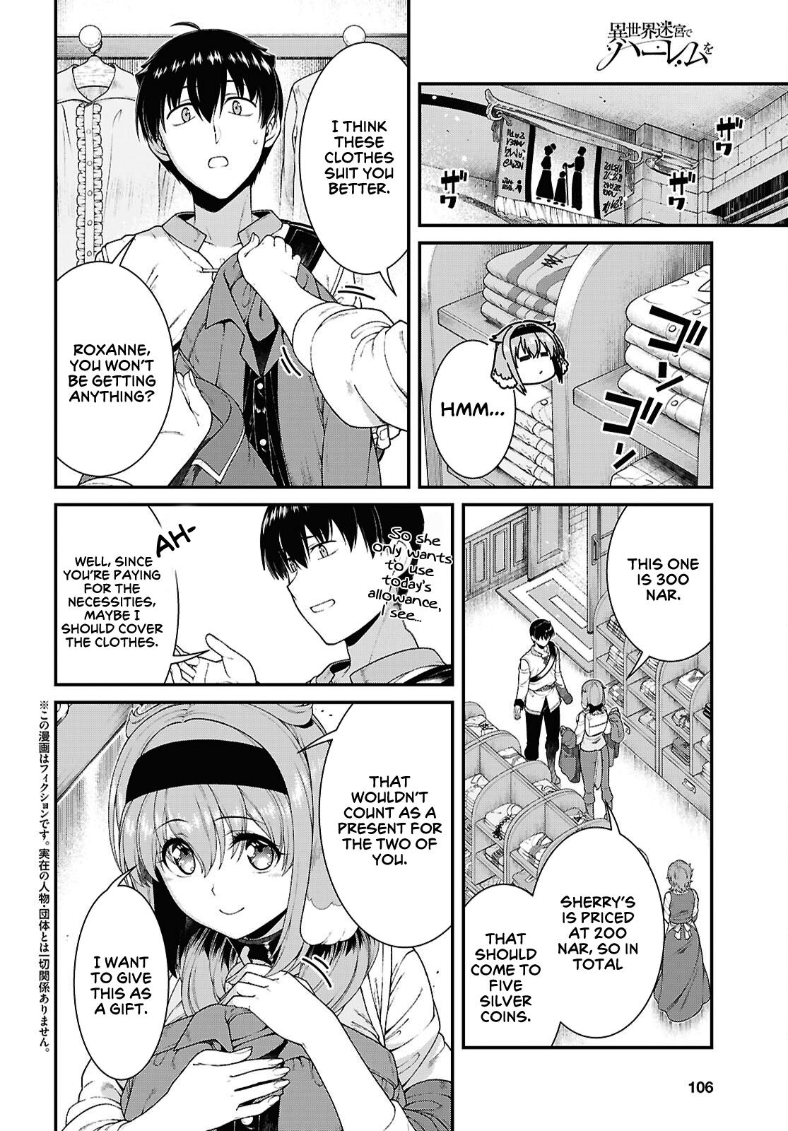 Isekai Meikyuu de Harem o Chap 99 - Next Chap 100