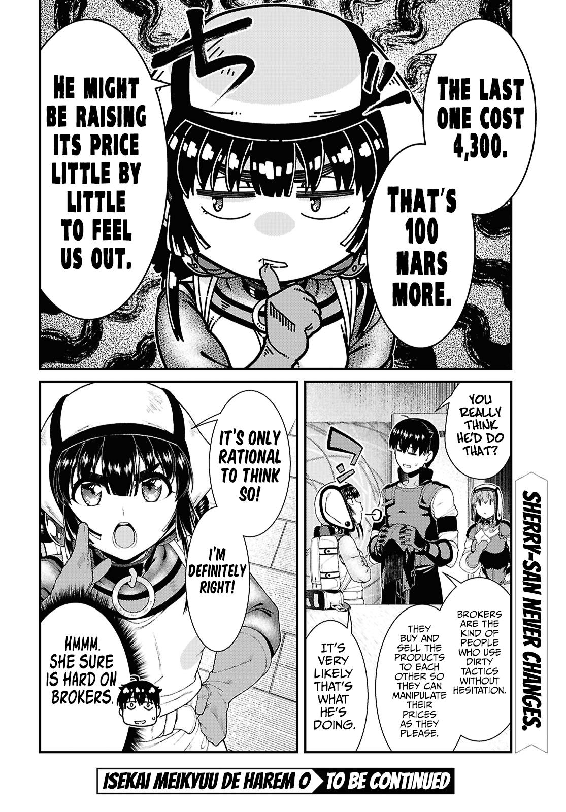 Isekai Meikyuu de Harem o Chap 93 - Next Chap 94