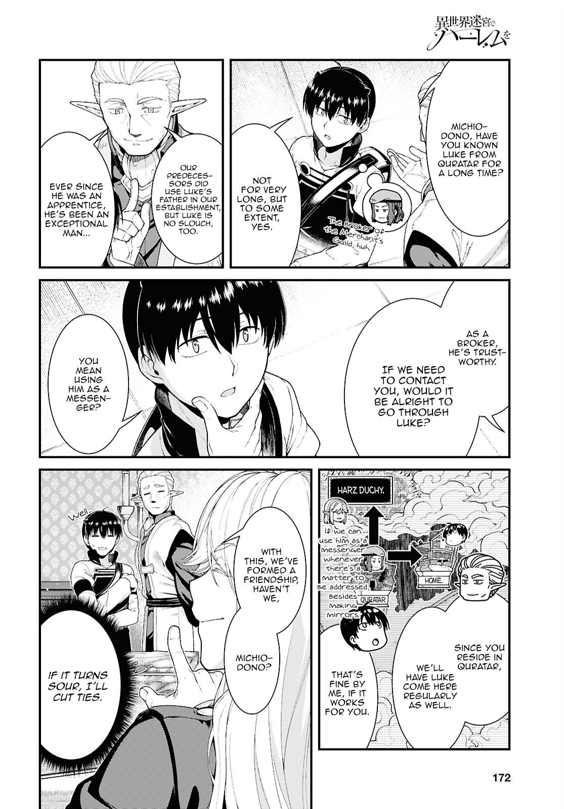 Isekai Meikyuu de Harem o Chap 101 - Next Chap 102