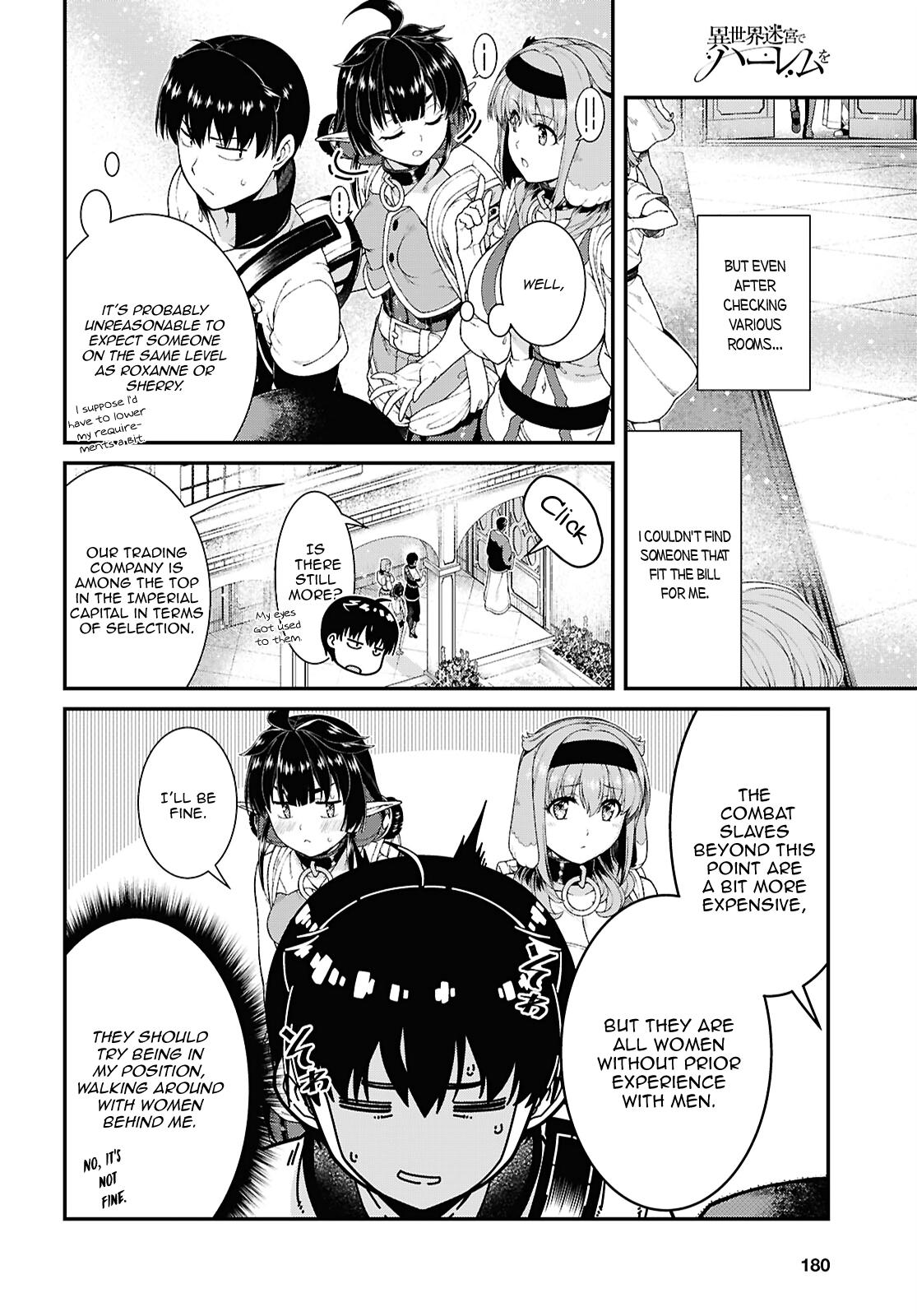 Isekai Meikyuu de Harem o Chap 101 - Next Chap 102