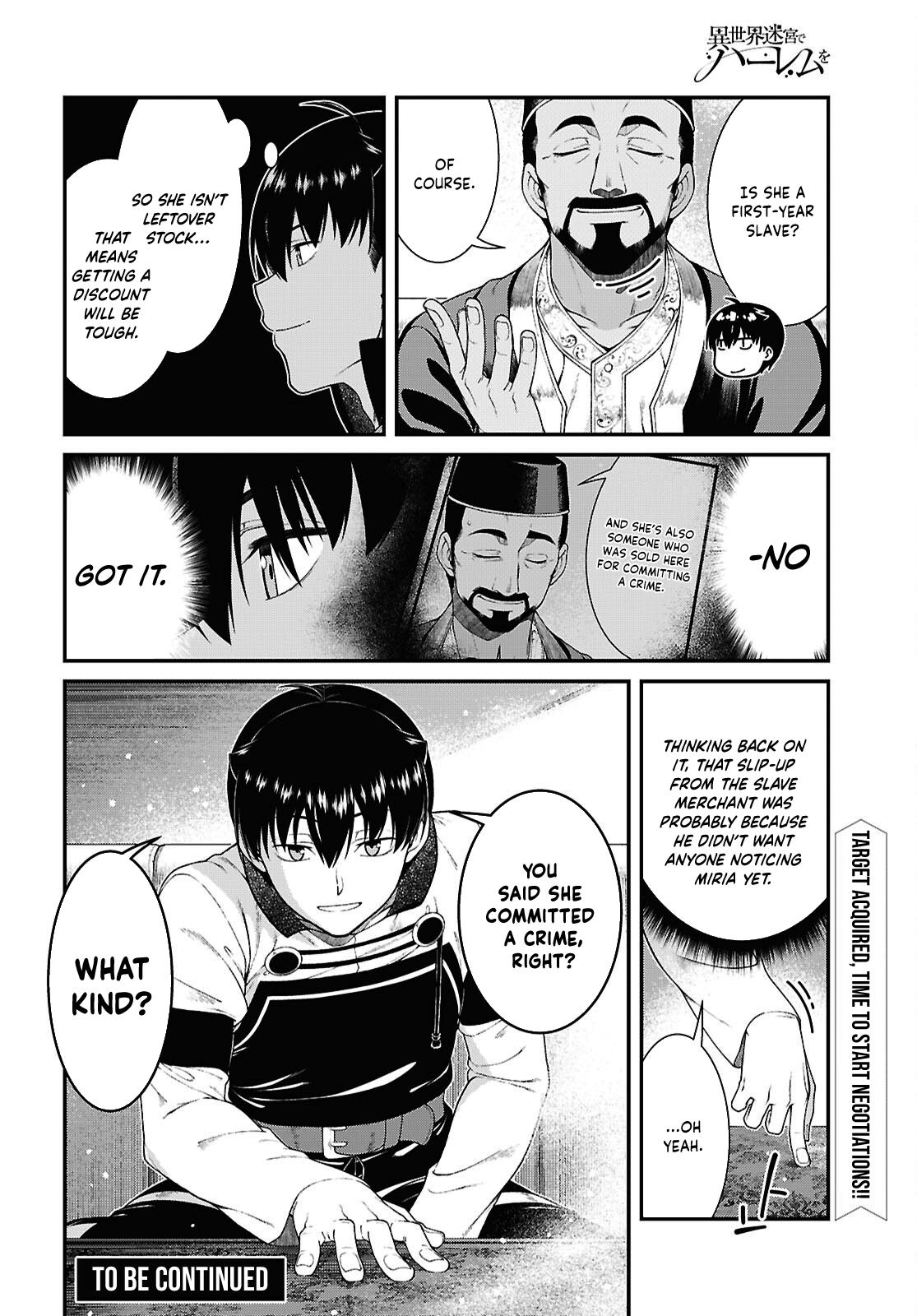 Isekai Meikyuu de Harem o Chap 102 - Next Chap 103