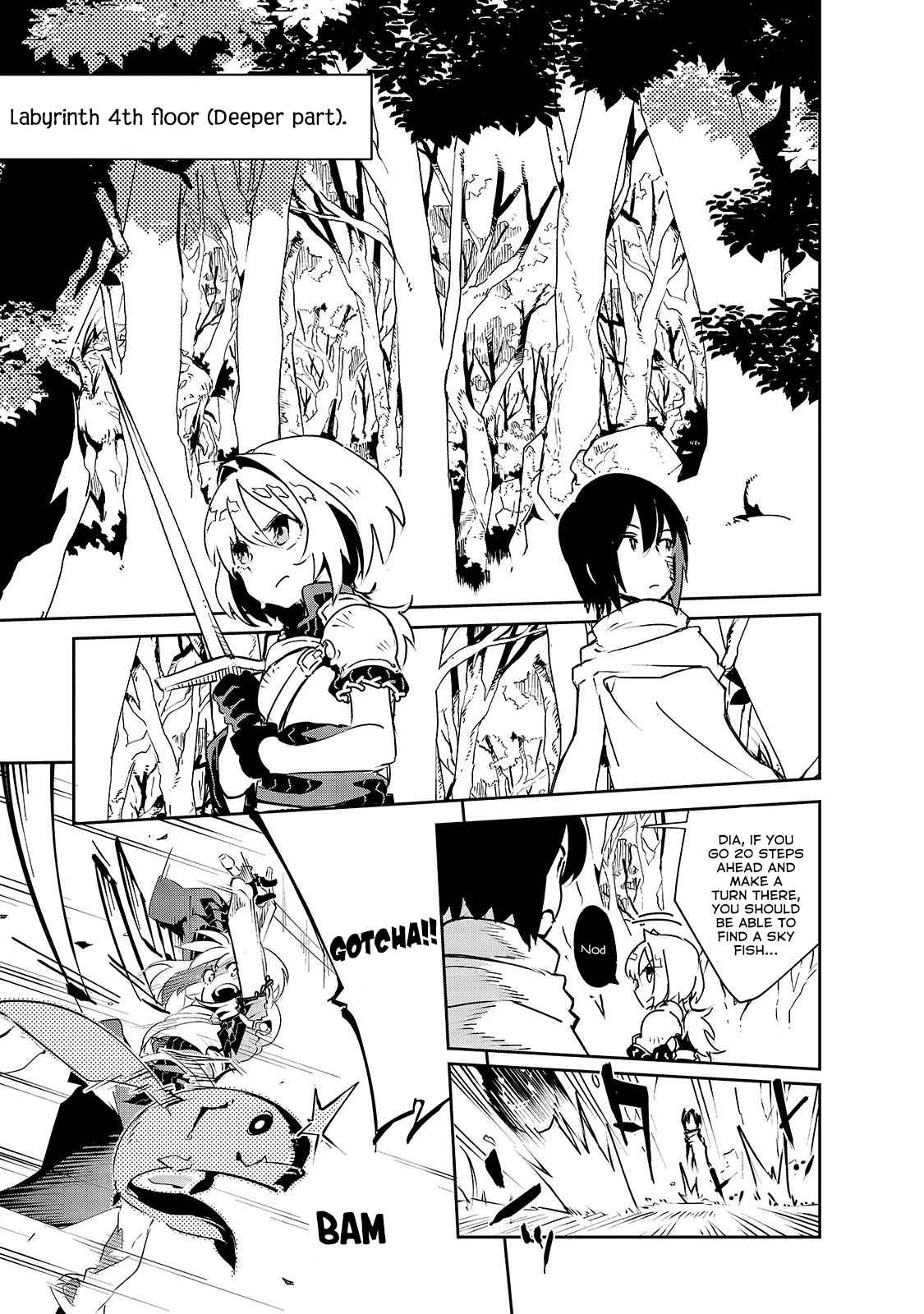 Isekai Meikyuu no Saishinbu o Mezasou Chap 7 - Next Chap 8