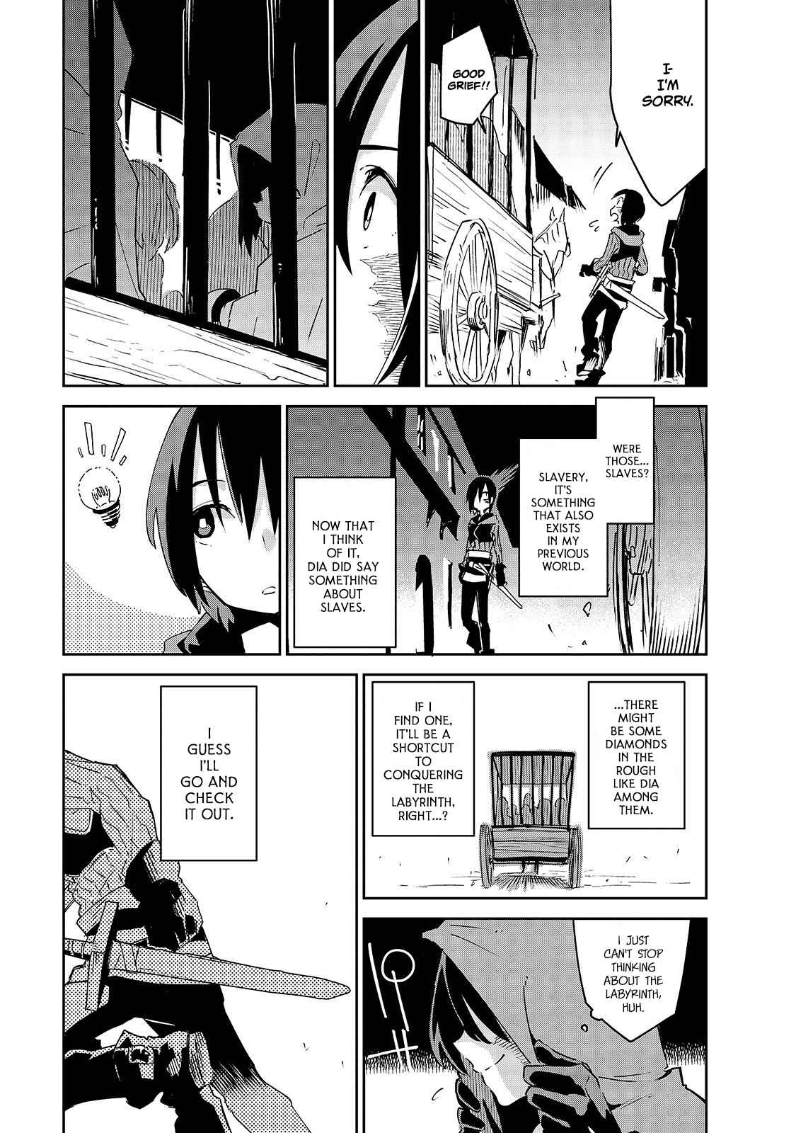 Isekai Meikyuu no Saishinbu o Mezasou Chap 7 - Next Chap 8