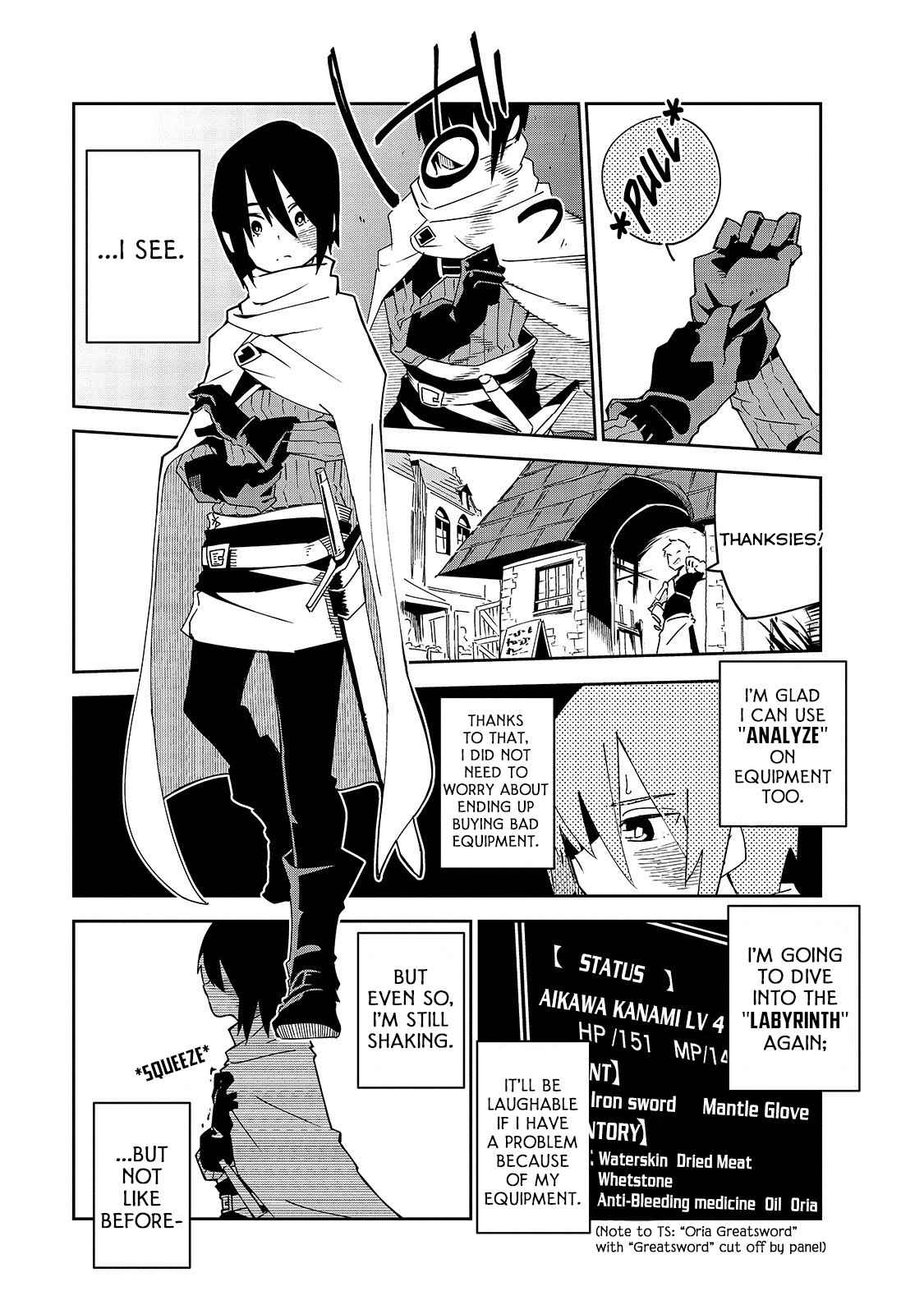 Isekai Meikyuu no Saishinbu o Mezasou Chap 4 - Next Chap 5